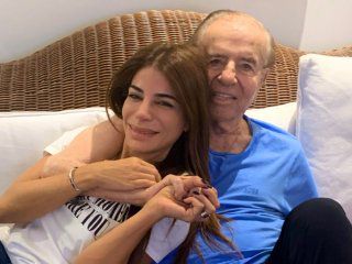Zulemita sobre la salud de Carlos Menem: «Papá está luchándola»