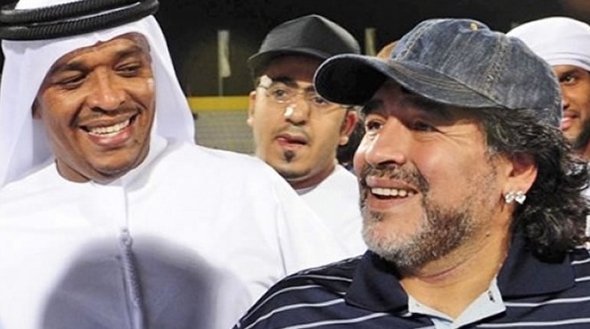 La millonaria facturación de Maradona en el exterior