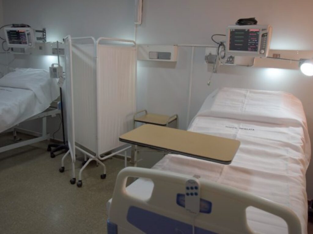 La ocupación de camas de terapia se encuentra al 45%