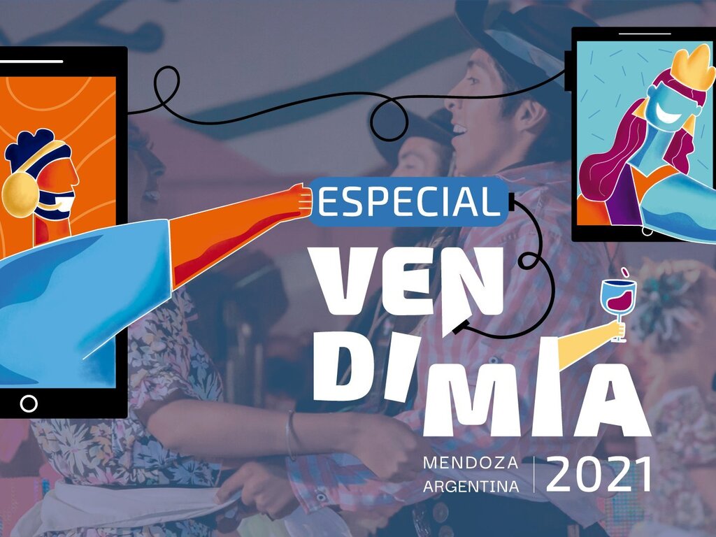 Este es el afiche de la Vendimia 2021