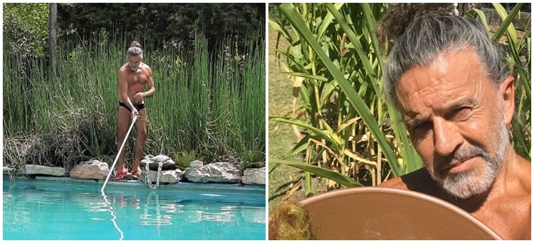 El verano hot de Osvaldo Laport: «Viviría en sunga»