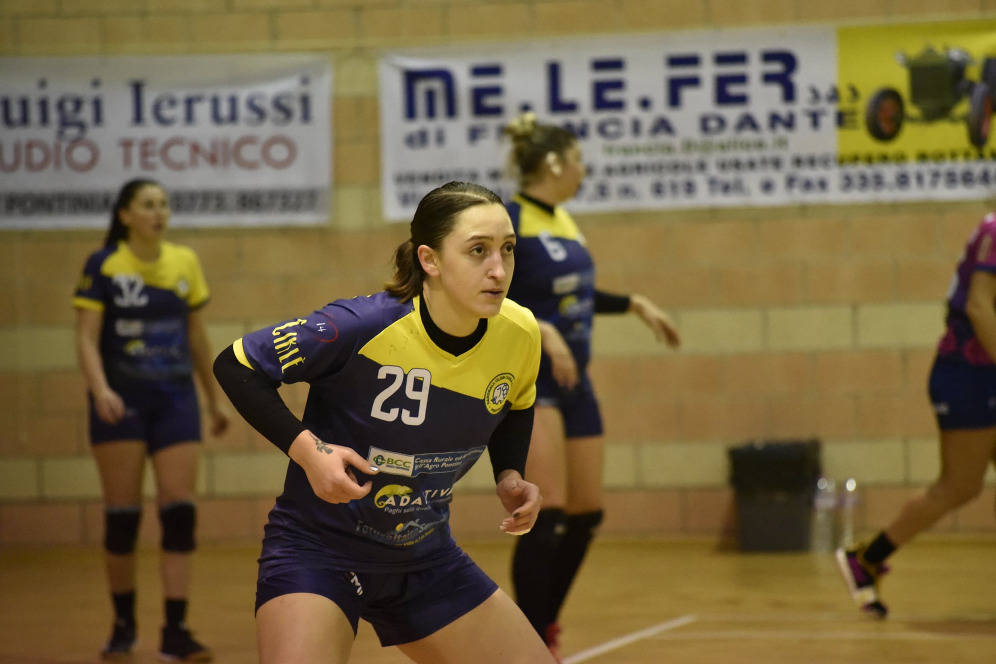 Aporte de Ana Rueda en la derrota del Pontinia de Italia