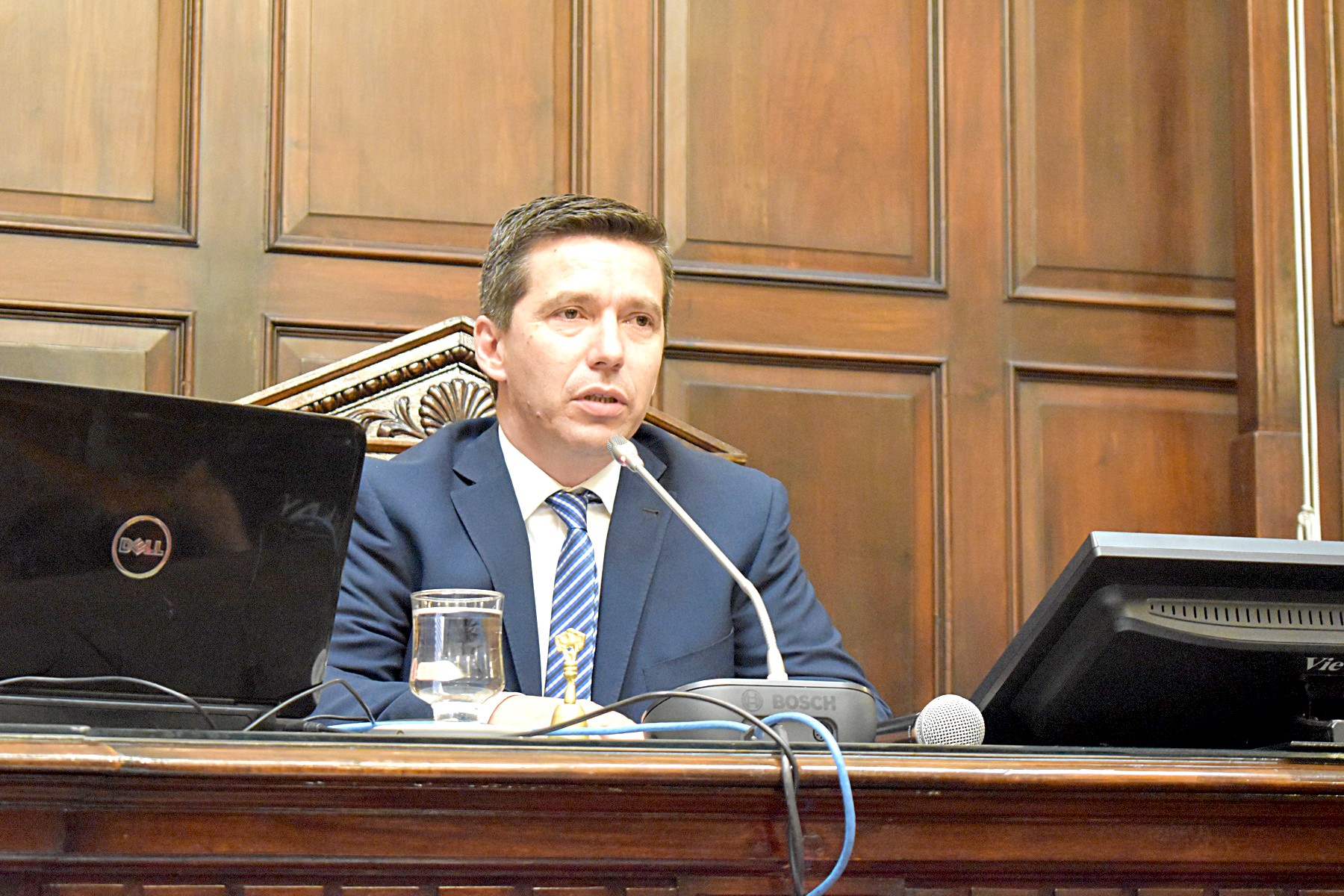 “La Legislatura tuvo un movimiento  muy similar al de años normales”