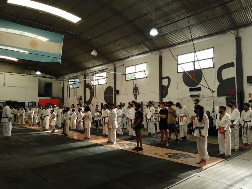 Tras un año, karatecas de toda la provincia se volvieron a encontrar