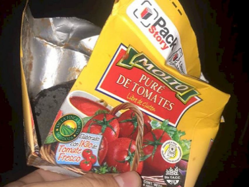Niegan que un roedor  pueda meterse en  una caja de tomates