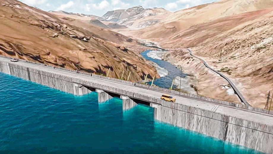 Mendoza recibió de Nación el sexto  desembolso por u$s 65.451.392 para  la construcción de Portezuelo del Viento