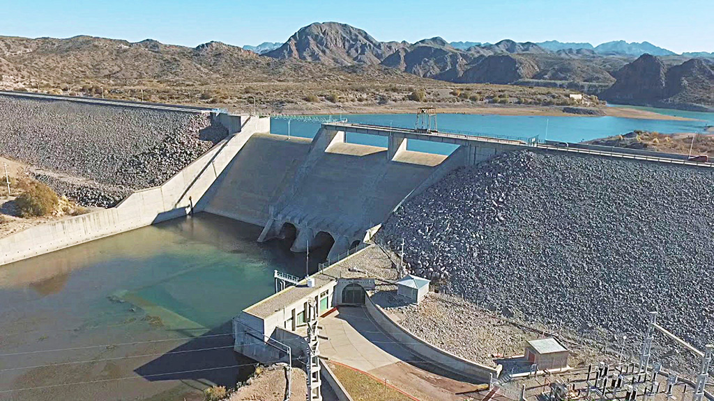 Embalses del Sur: en el Atuel  registran una leve mejora  y en el Diamante están por  debajo de la temporada anterior