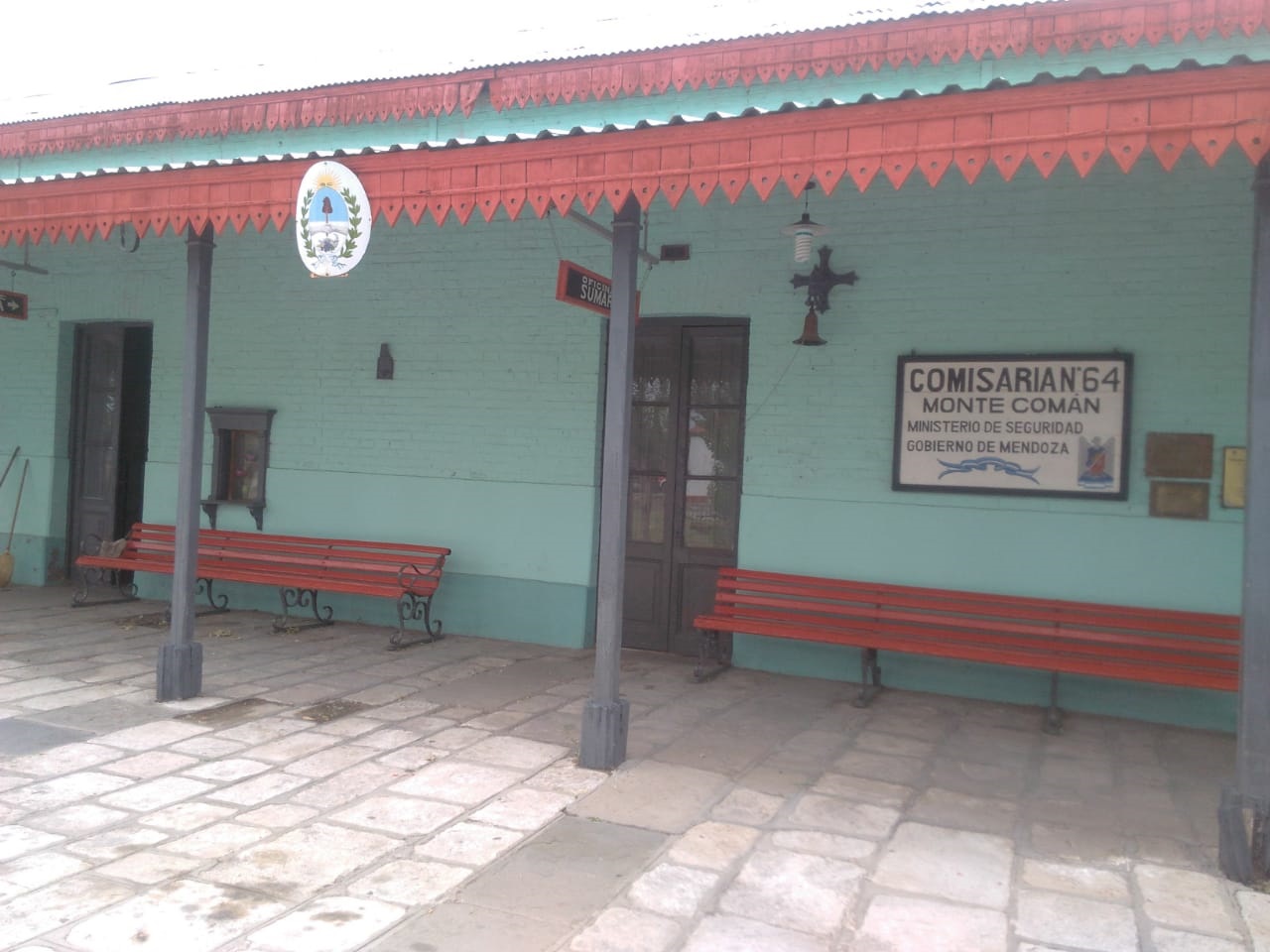 Se incendió una vivienda  en Monte Comán