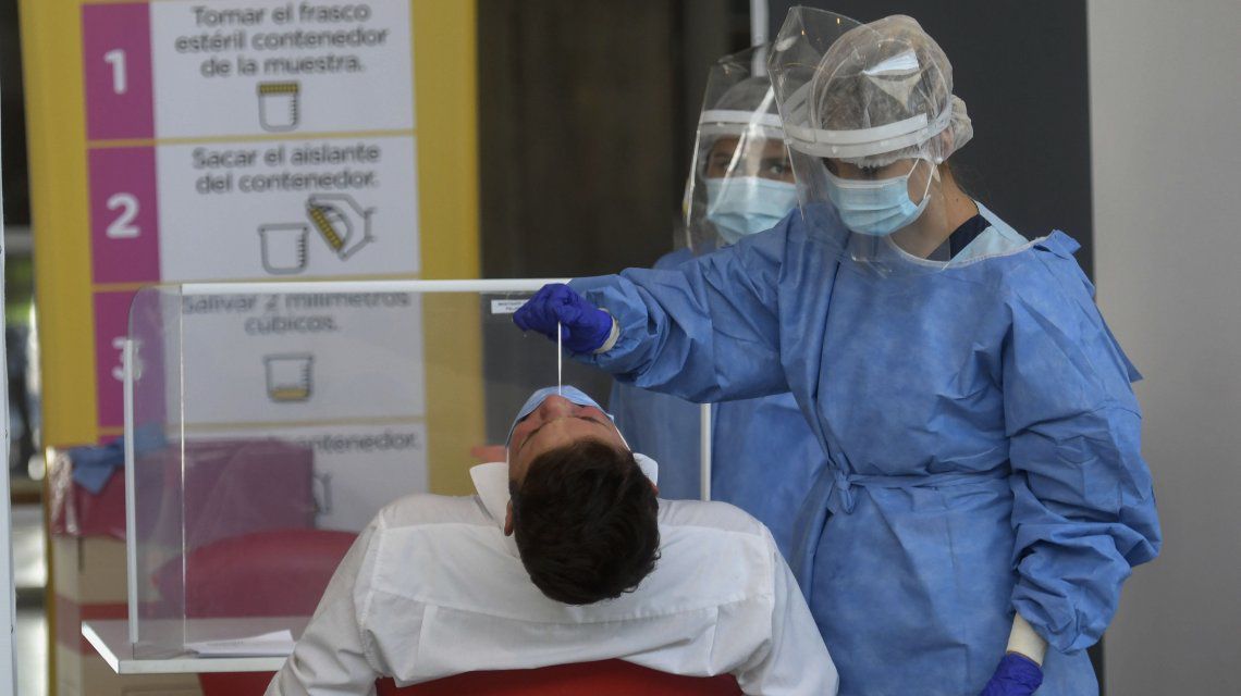 COVID en Argentina: 212 nuevas muertes y 20.906 contagios en las últimas 72 horas