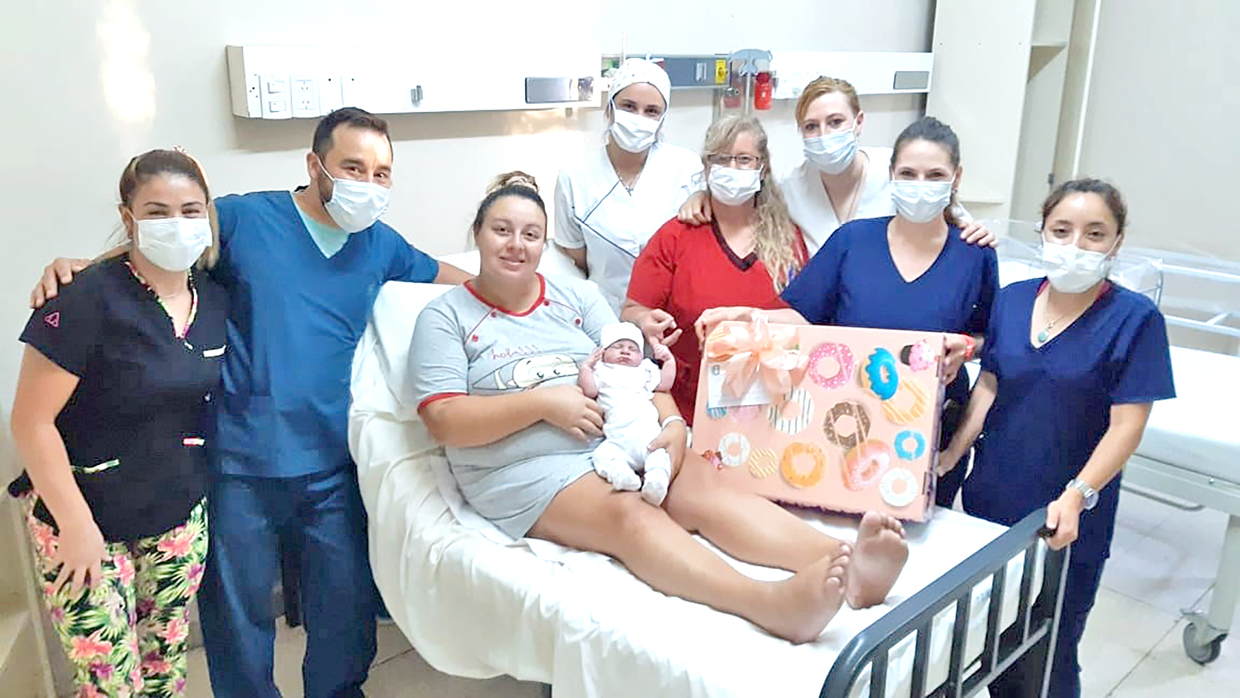 Juana es el primer bebé 2021 en San Rafael