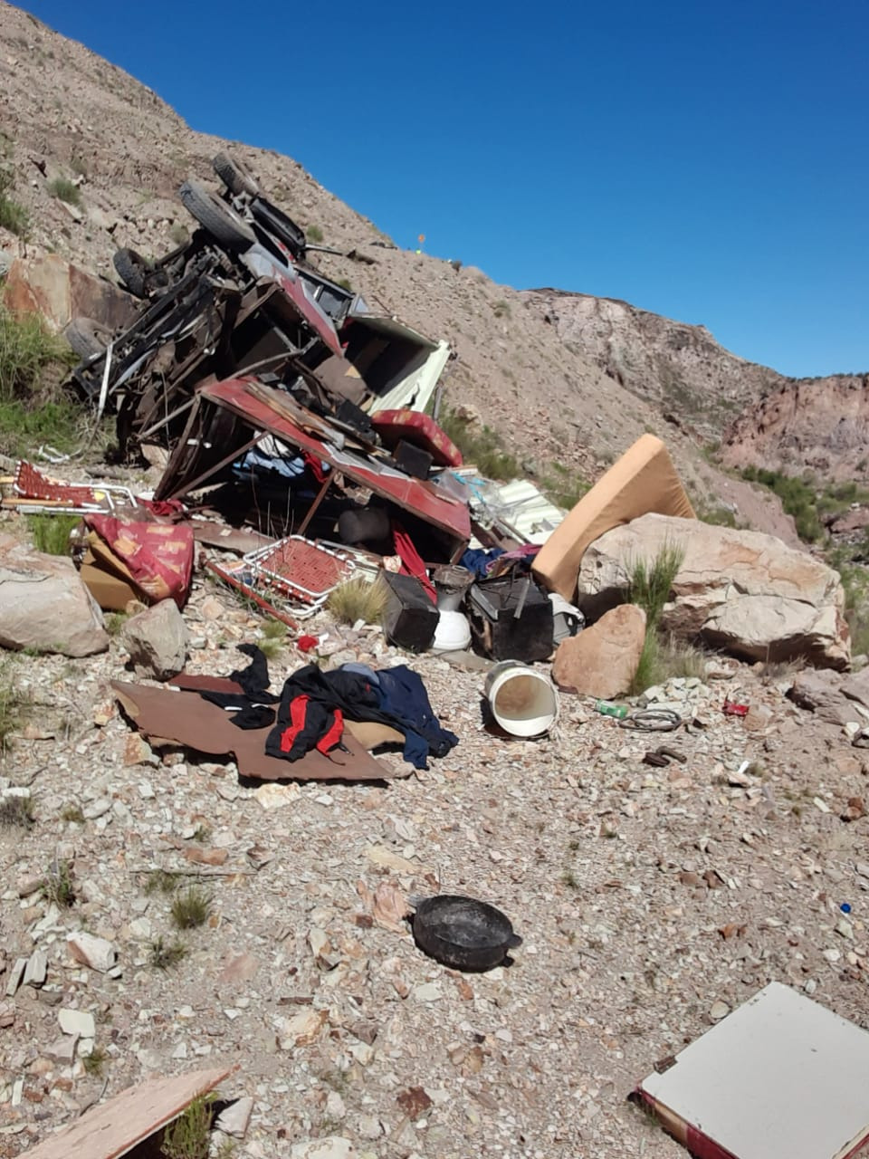 Accidente fatal en El Nihuil