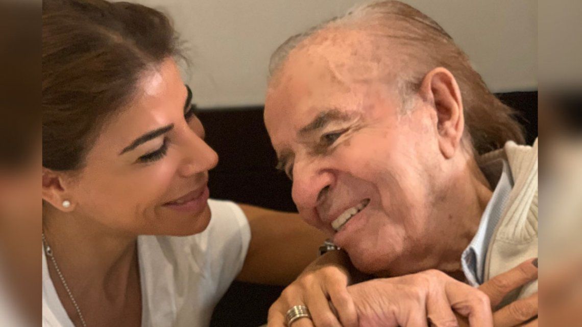 «Te ganamos 2020», el mensaje de Zulemita sobre la salud de Carlos Menem