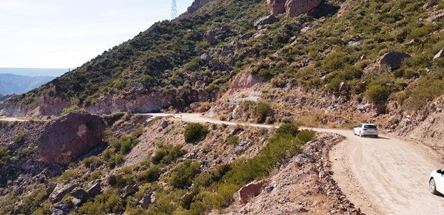 Cortado el tránsito por el Cañon del Atuel