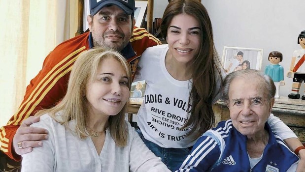 Zulemita Menem: «Estaba acompañado por toda la familia y agarrado de la mano de mi mamá»