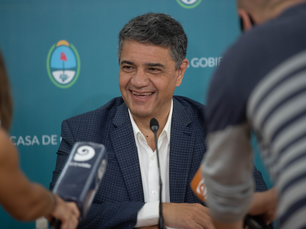 Jorge Macri en Mendoza: Jorge Macri: «El Gobierno ha tenido más campaña de vacunación que vacunas»
