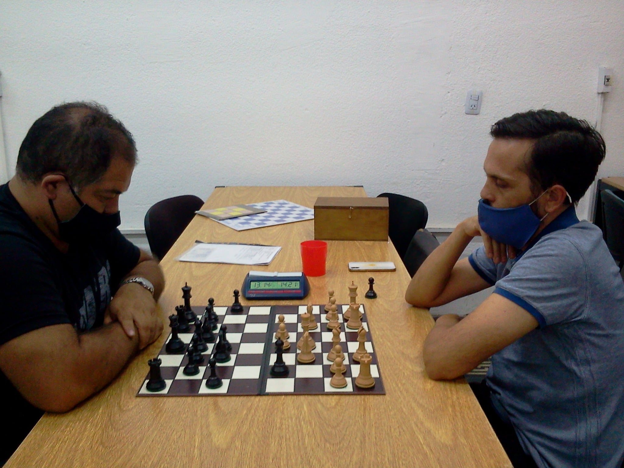 Se completó la 5ª ronda del torneo abierto rápido de ajedrez