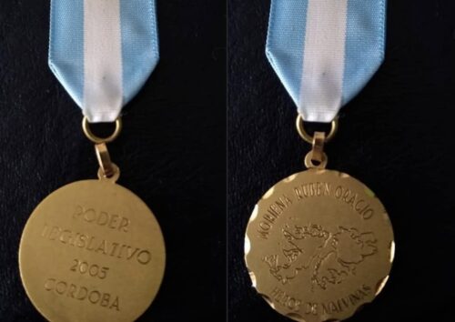 Córdoba: Entraron a robar en su casa y se llevaron hasta su medalla de veterano de Malvinas