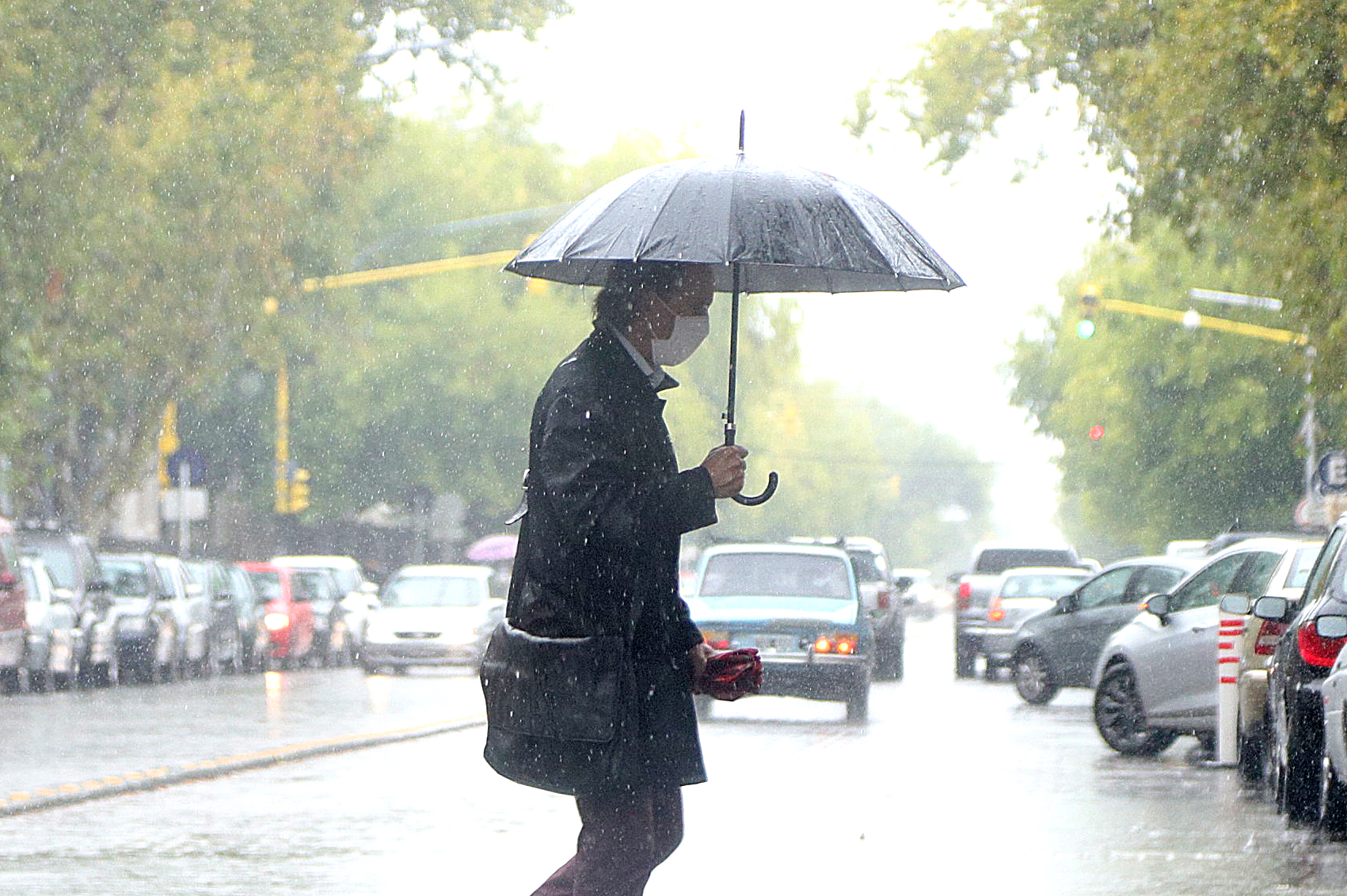 En lo que va del año  ya precipitaron 91,4  milímetros en San Rafael