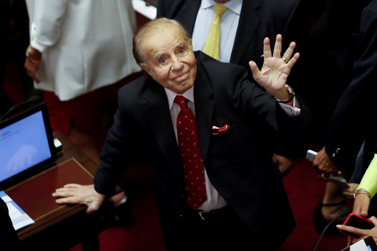 Alberto Fernández, Cristina Kirchner, Mauricio Macri y todo el arco político despidieron al ex presidente Carlos Menem