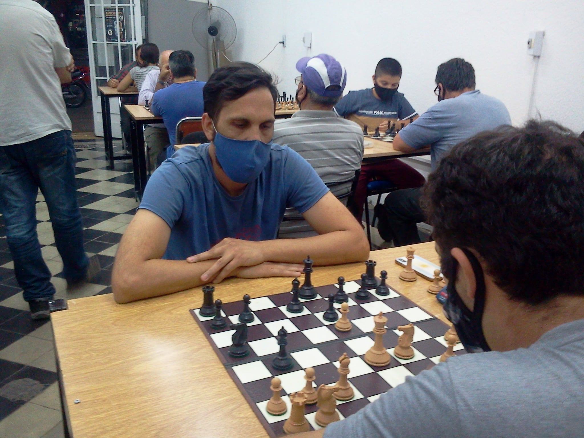 Pablo Vega se coronó ganador del torneo abierto rápido de ajedrez