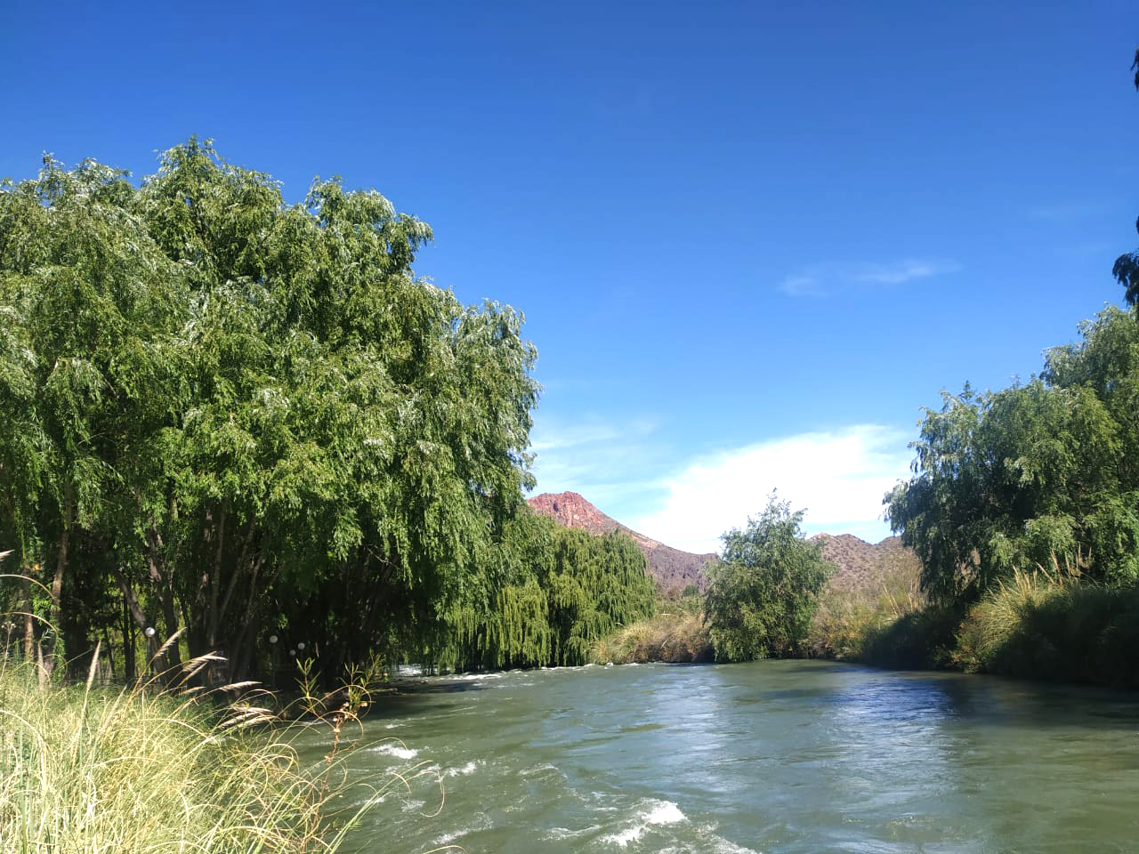 Por las lluvias restringieron  el caudal del Atuel a solo  4 metros cúbicos por segundo