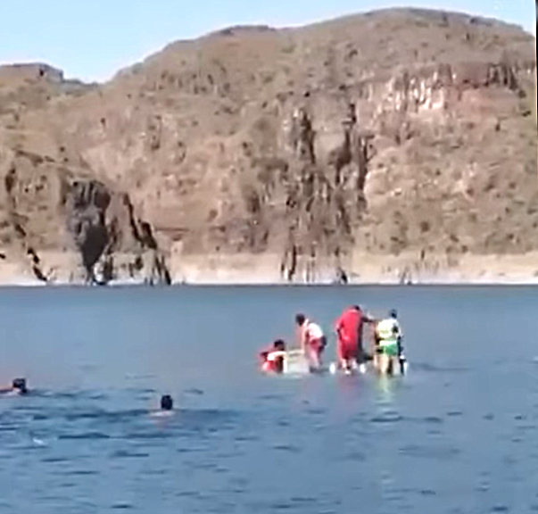 Se accidentó una balsa en Los Reyunos:  desde Recursos Naturales brindaron detalles