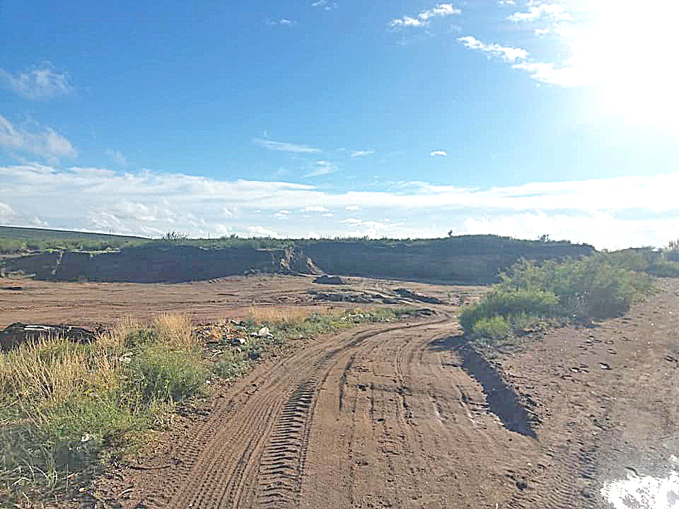 Vecinos de El Nihuil denunciaron  extracción de arena en un lugar público