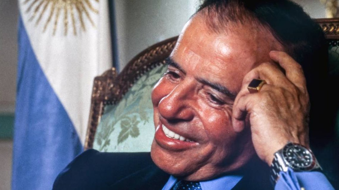 Apareció el anillo de Menem