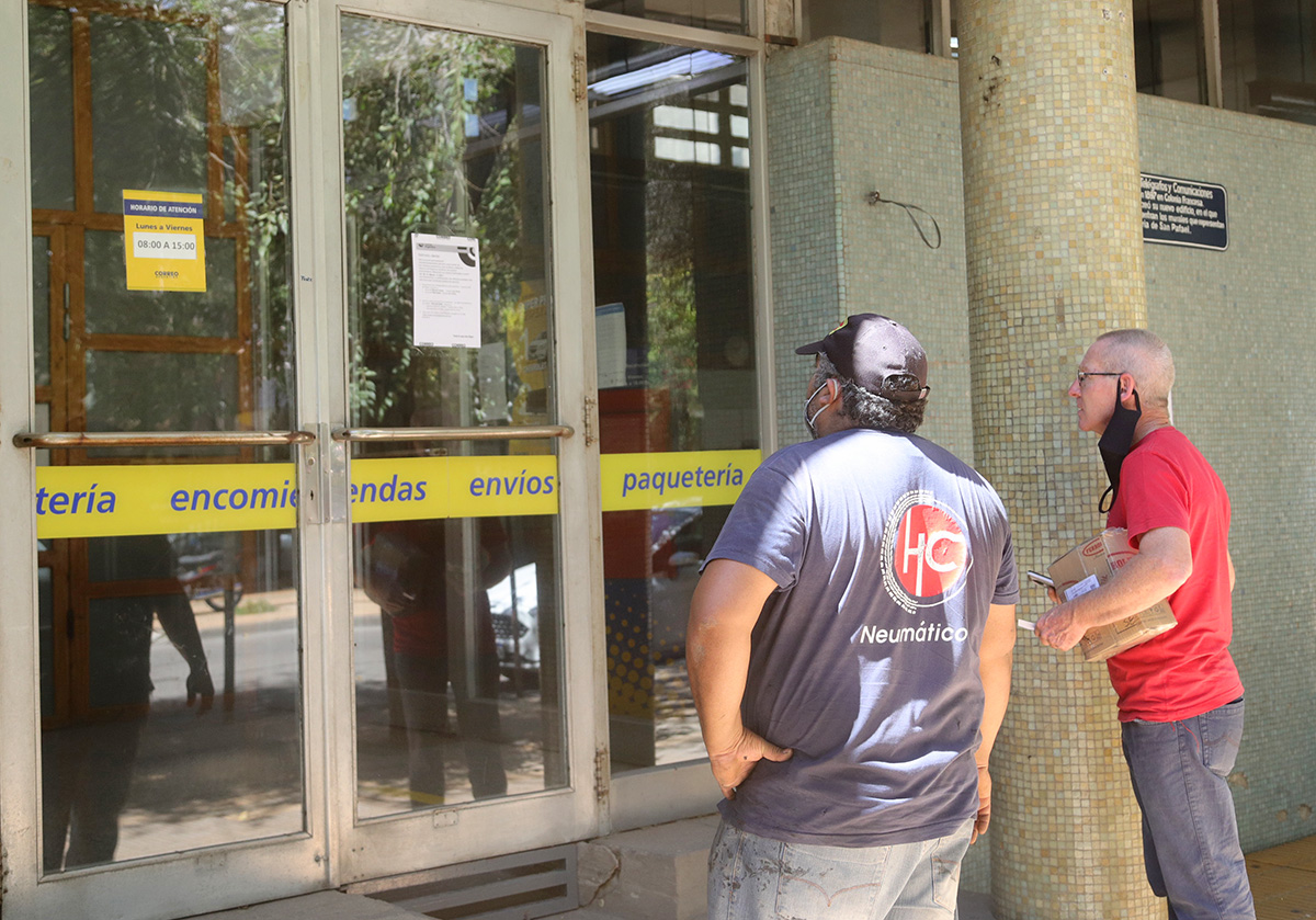 Sin plan alternativo: la sucursal del Correo Argentino  en Ciudad cerrada hasta el 8 de marzo por caso de covid