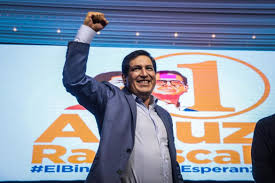 Arauz ganó las elecciones en Ecuador pero irían a segunda vuelta