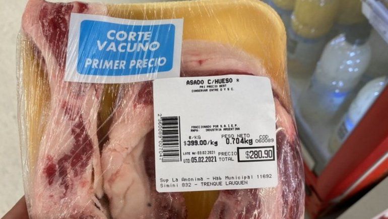 Denuncian que la carne de precios cuidados es «pura grasa»