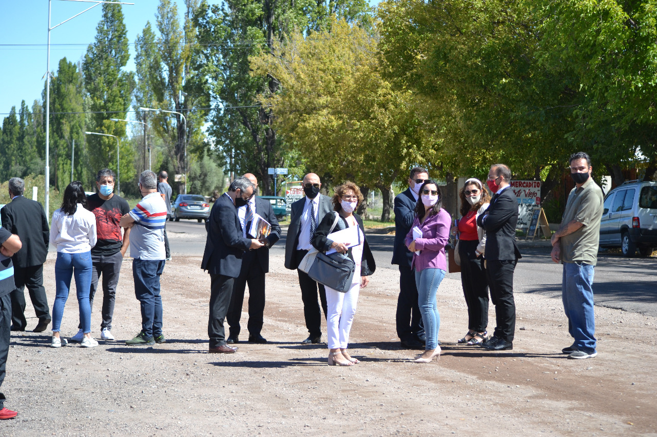 Los jueces del  caso Paula Toledo  estuvieron en el  lugar de los hechos