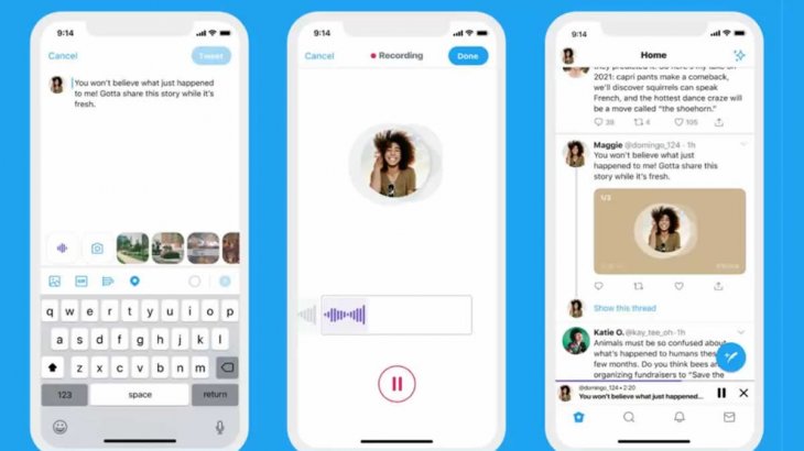 Twitter incorpora los mensajes de voz: así funcionan