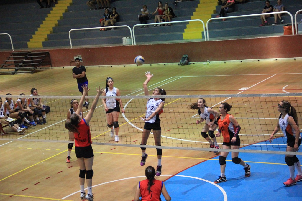 Etapa de definiciones en el torneo sureño de vóley