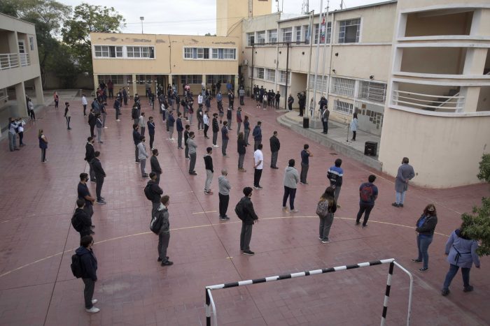 Se establecieron los protocolos para las clases presenciales de educación física