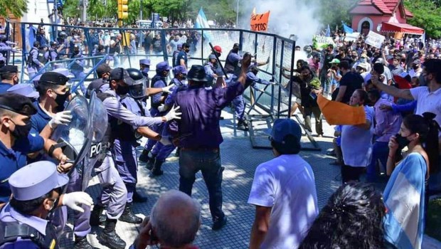 El ministro de Gobierno formoseño dijo que la protesta «no fue pacífica»