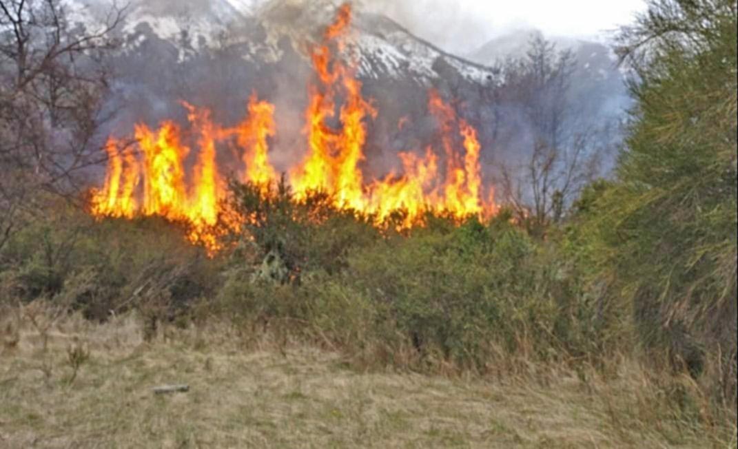 Una vecina de Chubut describió  la situación tras los incendios