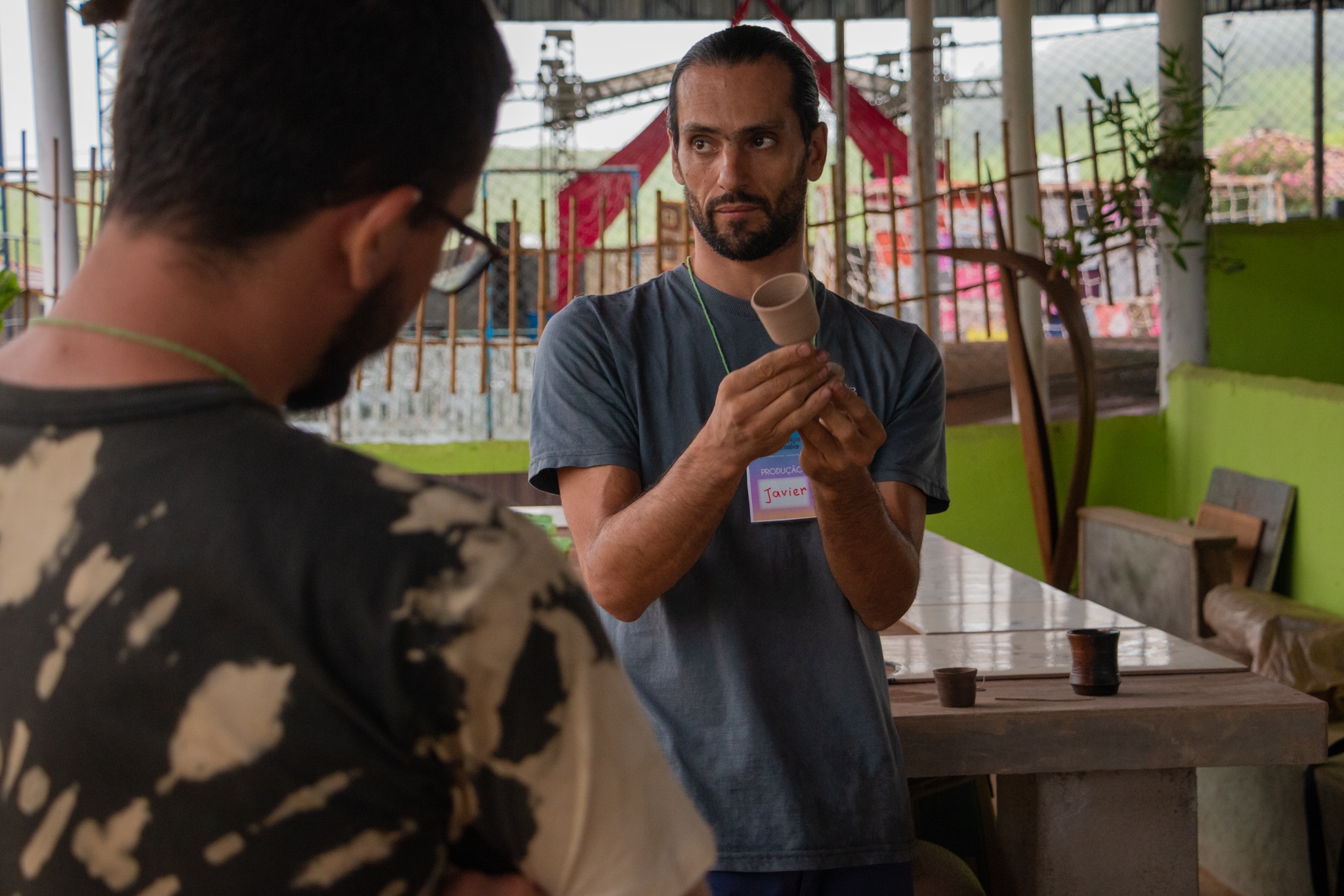 Un artista sanrafaelino desarrolla sus  habilidades en Brasil
