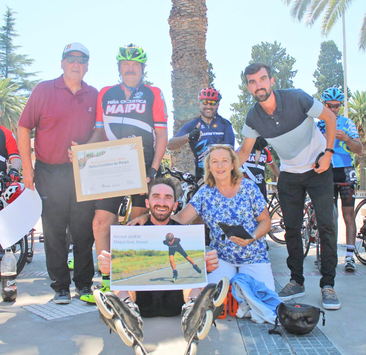 Los Bici Inclusivos estuvieron presentes en la Vuelta  Ciclista de Mendoza