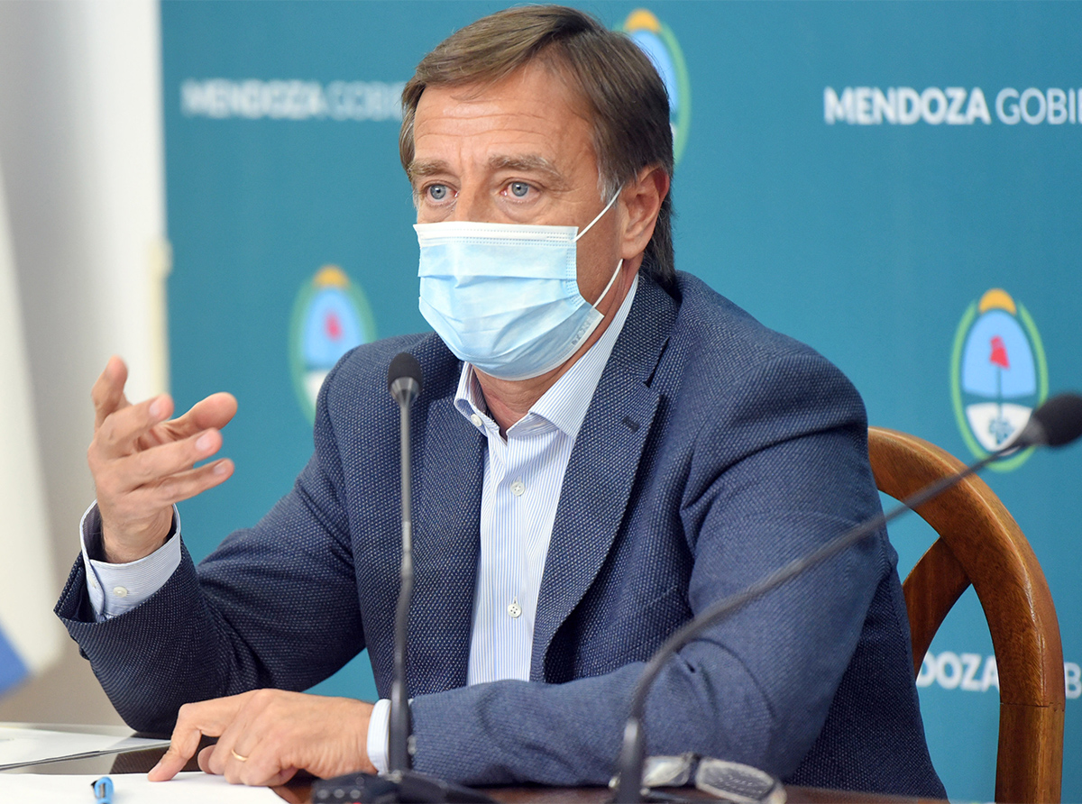 El gobernador Suarez solicita a Nación  que los transportistas sean vacunados  contra el coronavirus