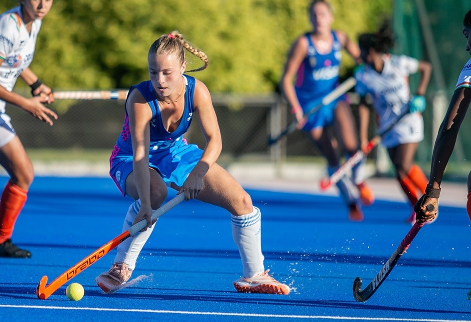 Sol Alías fue titular en el triunfo de Las Leoncitas ante Chile