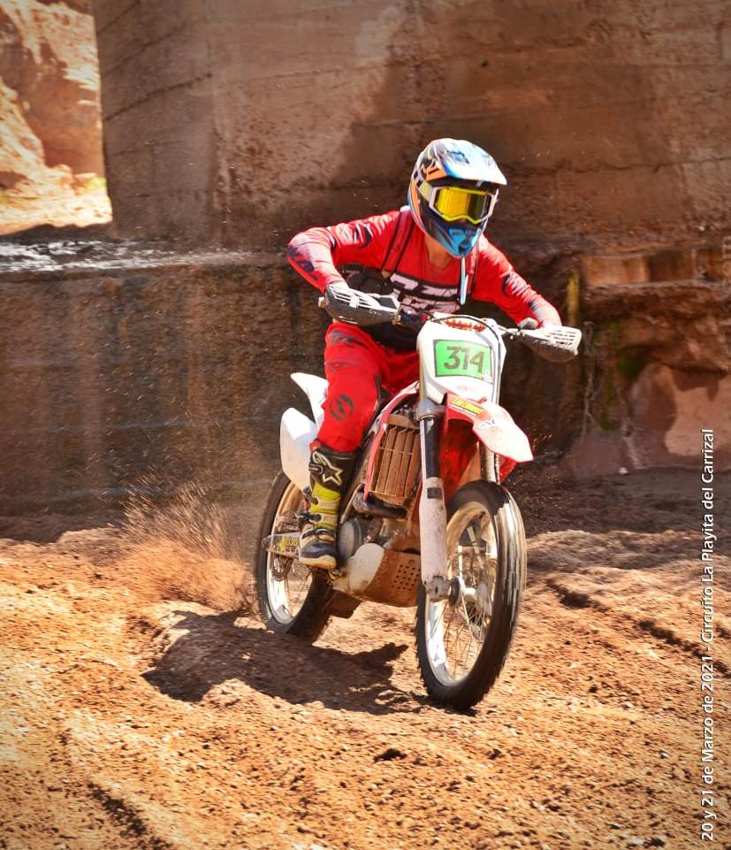 El Provincial de Enduro tuvo protagonismo sanrafaelino en El Carrizal