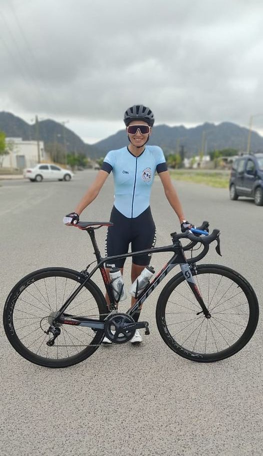 Yamila Palacios preseleccionada para el equipo argentino de ciclismo de ruta