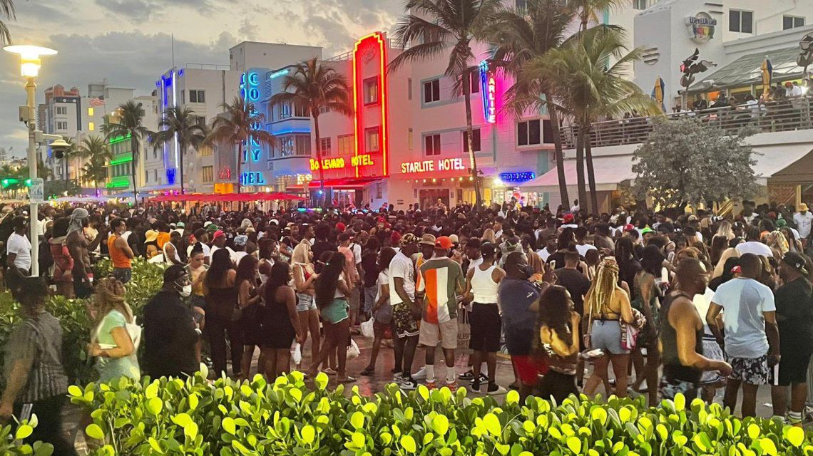 Declararon el estado de emergencia en Miami luego del descontrol que se vivió en la «spring break»