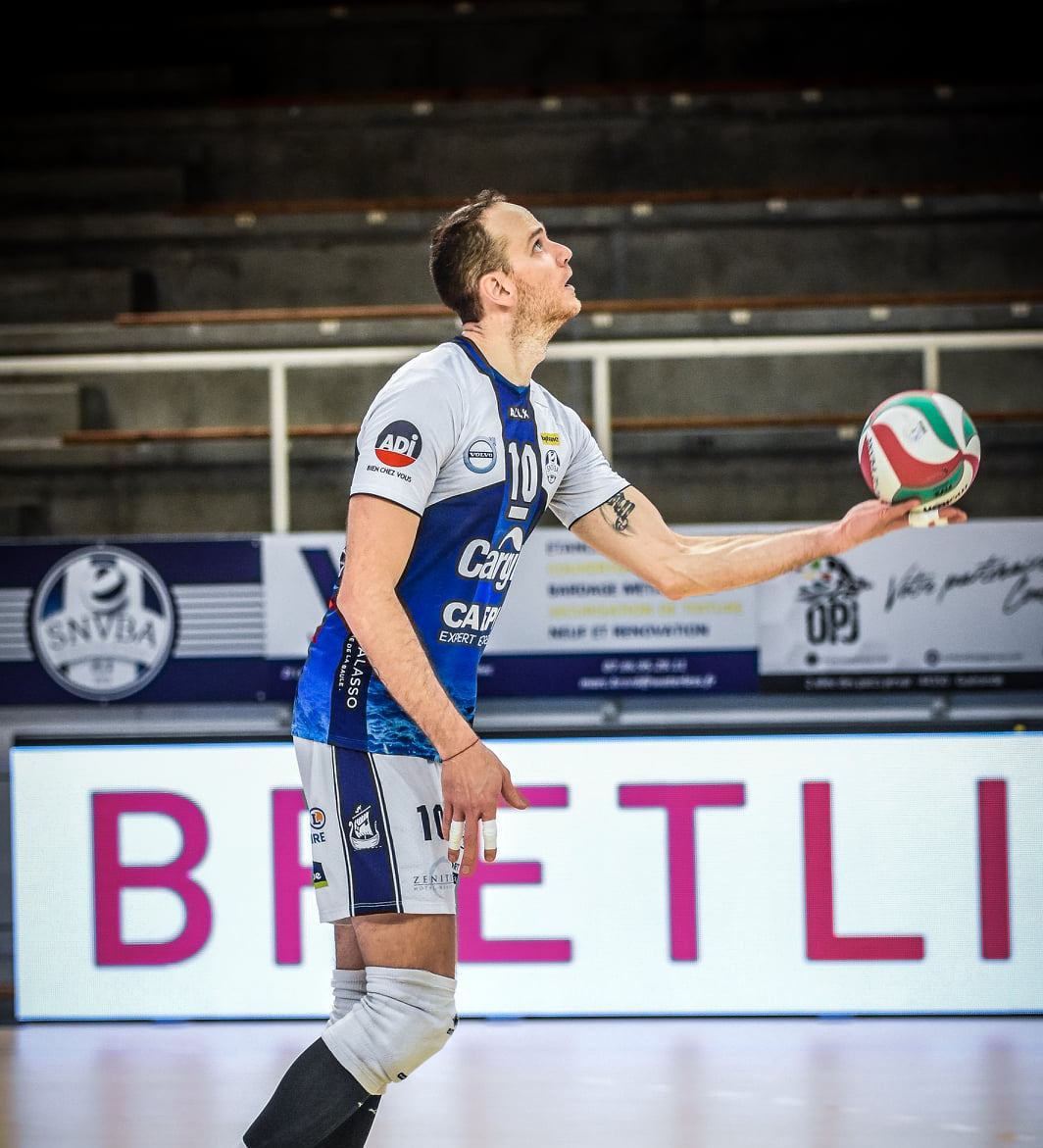 El Saint Nazaire de José Luis González pasó a la final de la Liga Francesa B de vóley