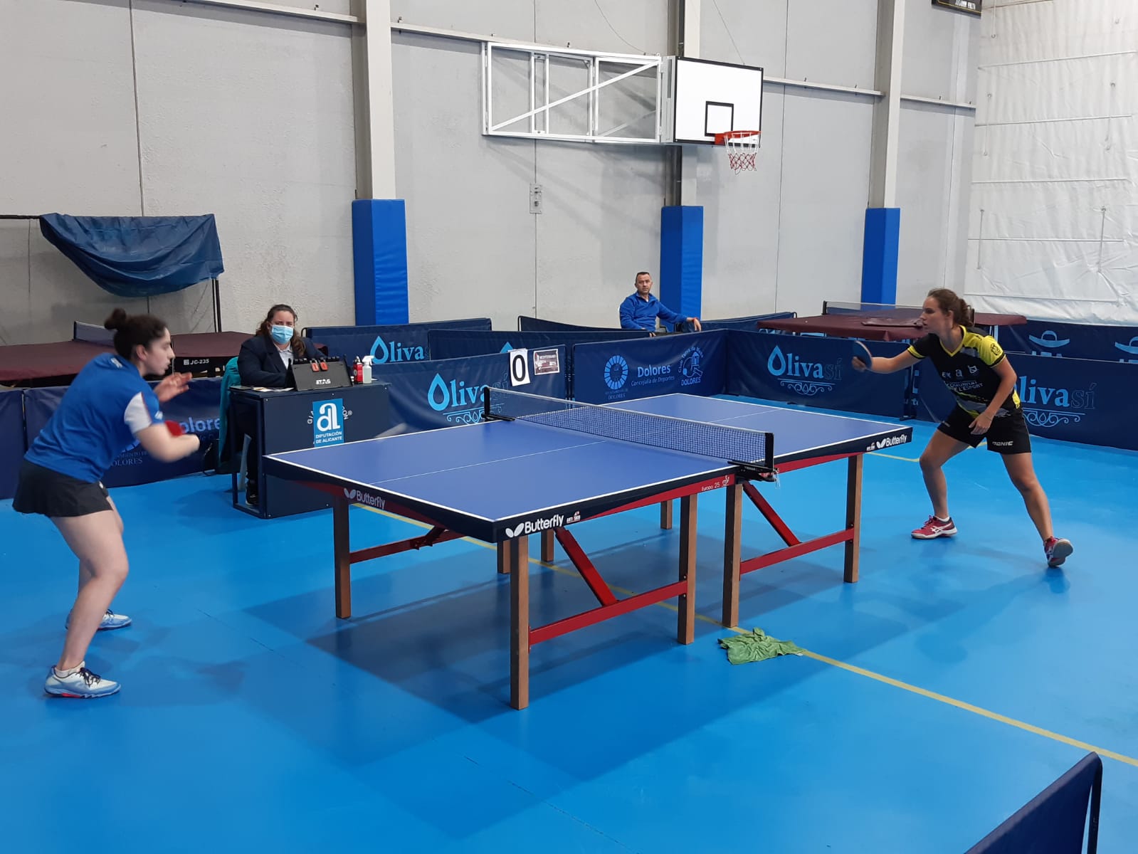 Valentina Batista sigue brillando en el tenis de mesa de España