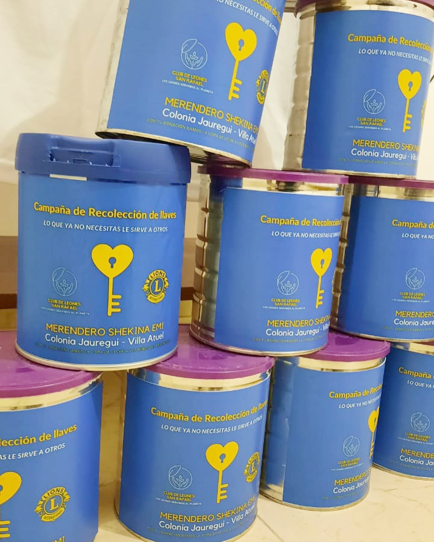 Ya se pueden donar llaves  en desuso para ayudar a  un merendero de Villa Atuel