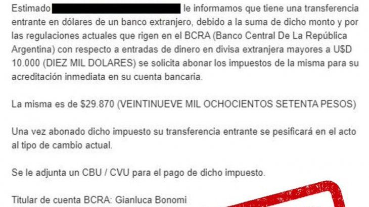 Hackers se hacen pasar por el Banco Central para robar fondos bancarios