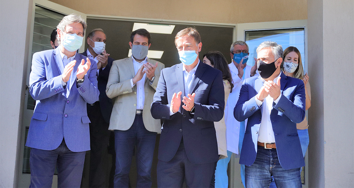 Suarez inauguró la última etapa de la ampliación y refuncionalización del Schestakow