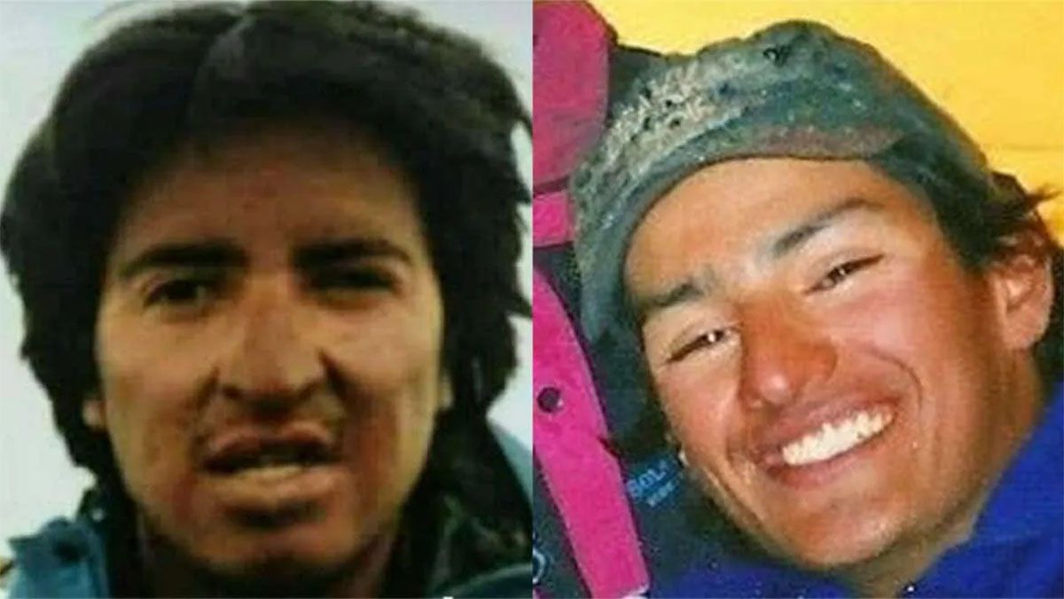 Comienzan a bajar los cuerpos de los andinistas encontrados en el Cerro El Plata